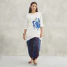 Nandhi Ladies Kurtha - Off White 2