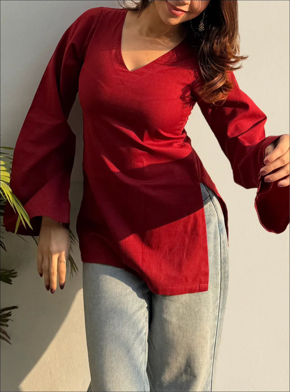 Bulbul Bell Sleeves Kurti 3