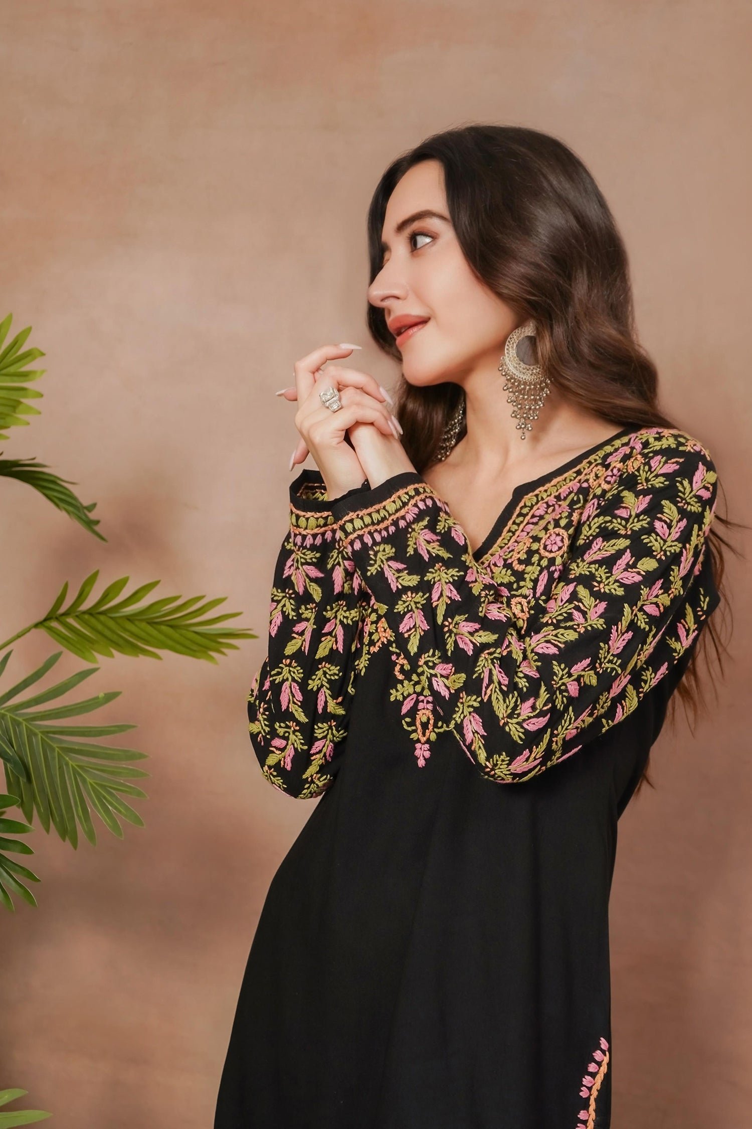 Rayon Cotton - Black 2