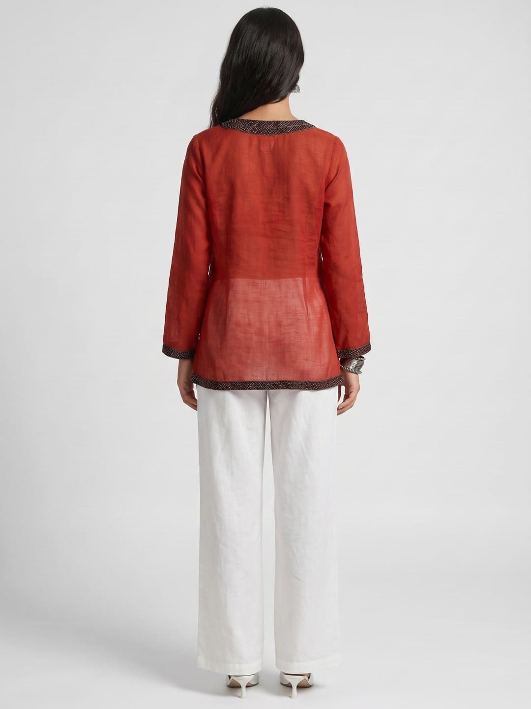 Shrishti mul cover up - kurti 2