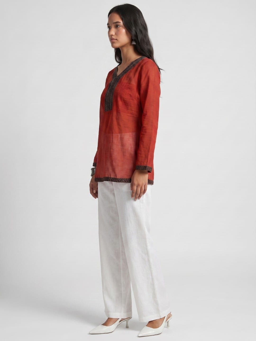Shrishti mul cover up - kurti 3