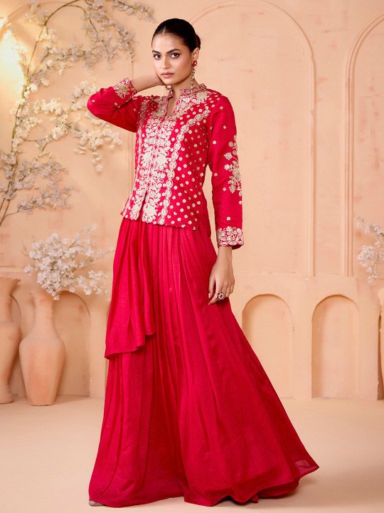 Embroidered Ready To Wear Lehenga & Choli 3